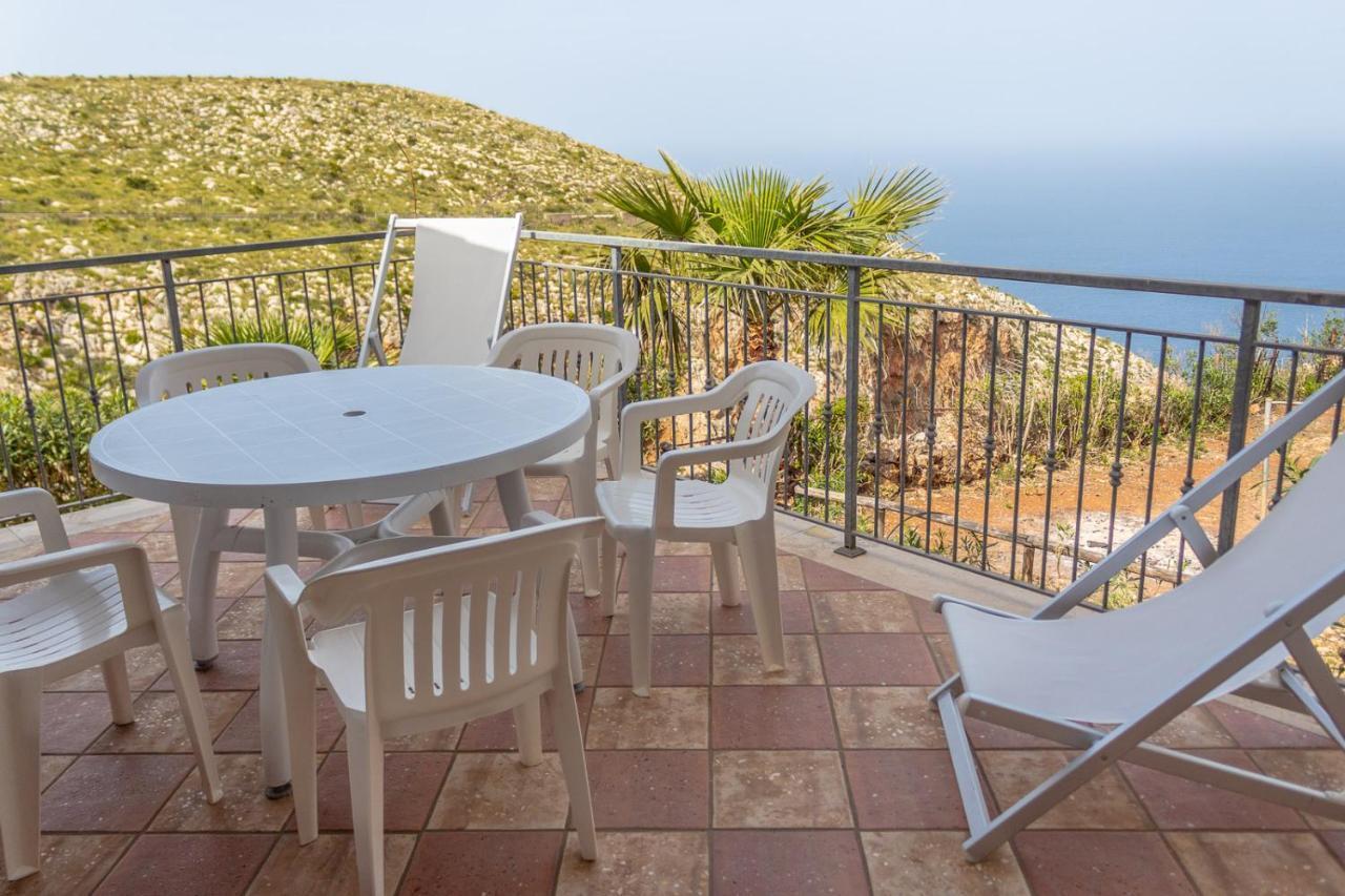 Villa Azzurra Con Vista Sul Mare San Vito Lo Capo Exteriör bild